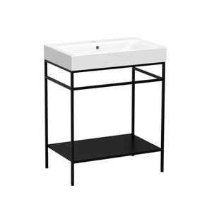 supporto per lavabo in metallo