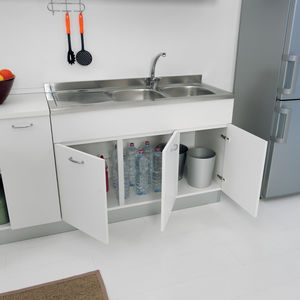 mobile lavello in legno