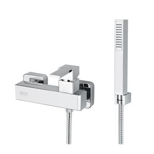 miscelatore da doccia / da parete / in metallo cromato / da bagno