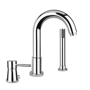 miscelatore per vasca / da bancone / in metallo cromato / da bagno