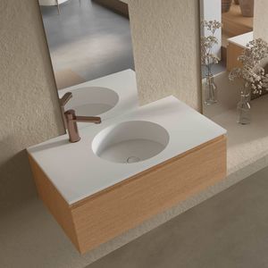 piano lavabo in Solid Surface 1