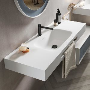 piano lavabo in Solid Surface 1