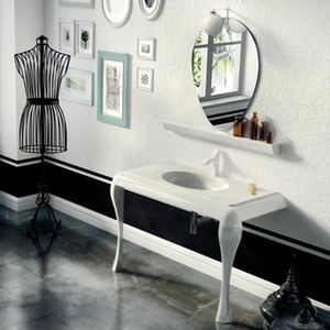 supporto per lavabo in legno 1