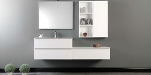 mobile lavabo sospeso