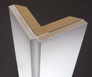profilo di finitura in alluminio anodizzato