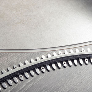 profilo di separazione in acciaio inox / in alluminio / per piastrelle / angolare tondo
