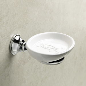portasapone da parete / in ceramica