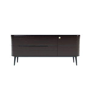 credenza moderna / impiallacciata in legno / colore personalizzabile