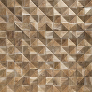 rivestimento murale in teak