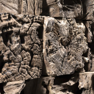 pannello decorativo in teak