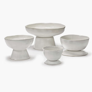 centrotavola in ceramica smaltata