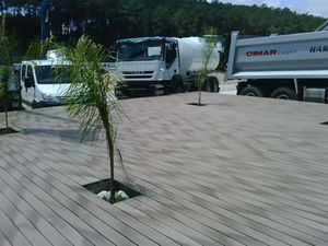 listoni per esterno in WPC