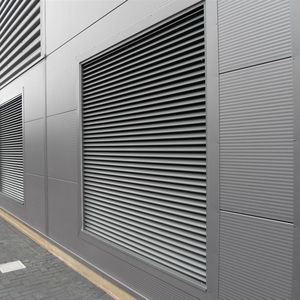 griglia di ventilazione in metallo