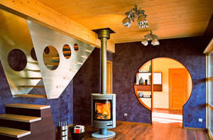 pannello sandwich per muro / rivestimento in legno / anima in sughero
