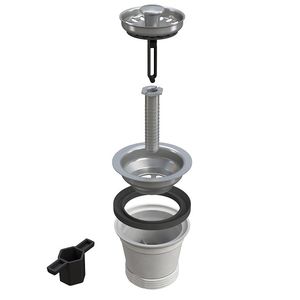 piletta per lavabo a pressione