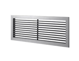 griglia di ventilazione in alluminio / rettangolare