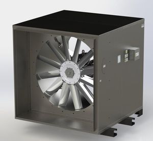 ventilatore estrattore di fumo / assiale / a pavimento / da tetto