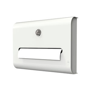 distributore di salviette da parete / in acciaio inox