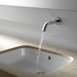 bocca per lavabo in ottone cromato