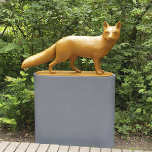 scultura in metallo