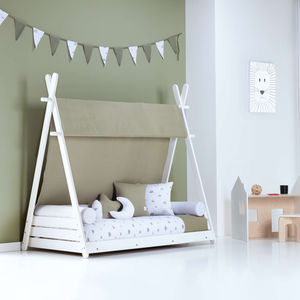 letto per neonato tenda