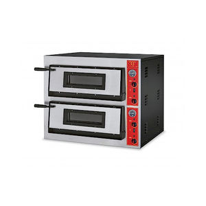 Forno a pizza professionale - E66/60 - GGF S.R.L. - elettrico / da incasso  / a suola fissa