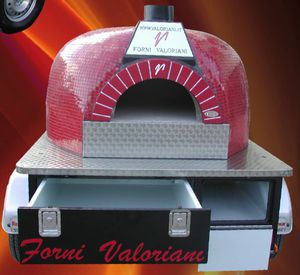 forno a pizza professionale / a legna / a libera installazione / a 1 camera