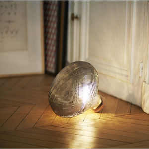 lampada portatile / moderna / in vetro soffiato / alogena