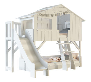 letto a castello / capanna / singolo / moderno