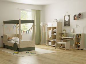 cameretta in pino / in MDF / in legno laccato / unisex