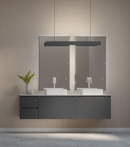 specchio da bagno a muro