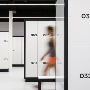 armadietto spogliatoio in laminato
