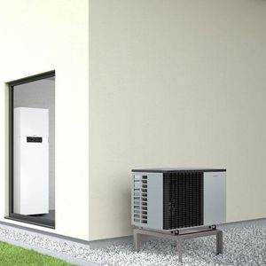 pompa di calore aria-acqua / residenziale / da esterno / reversibile
