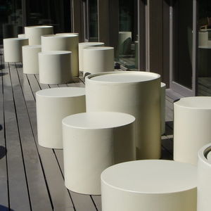 pouf contemporaneo