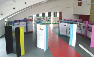 cartello pubblicitario da interno