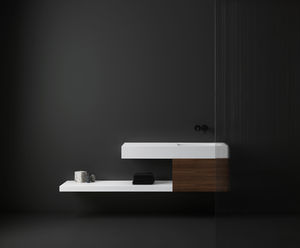 piano lavabo in Corian® 1