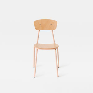 sedia visitatore in stile industriale