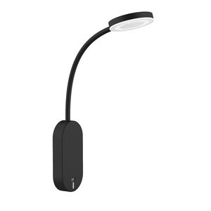 applique moderna / in acciaio / LED