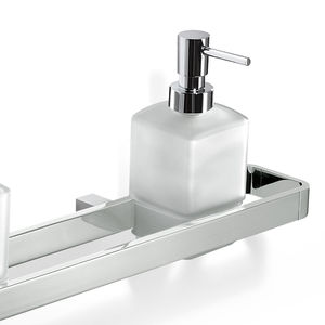 distributore di sapone contract / da parete / da appoggio / in ottone