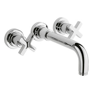 miscelatore doppio comando per lavabo