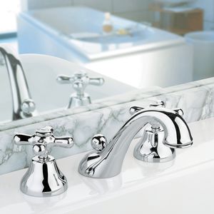 miscelatore doppio comando per lavabo