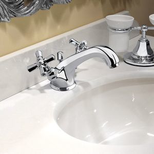 miscelatore doppio comando per lavabo