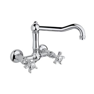 miscelatore doppio comando da parete