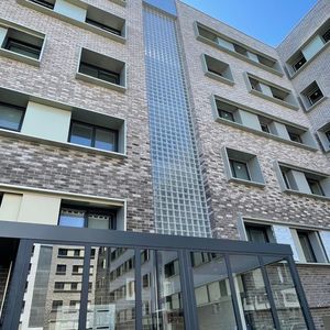 mattone di vetro quadrato