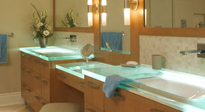 piano lavabo in vetro 1