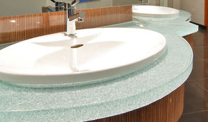 piano lavabo in vetro 1