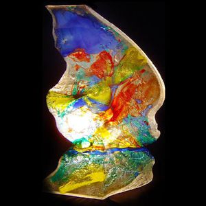 scultura in vetro 1