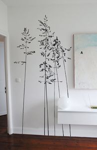adesivo da parete natura