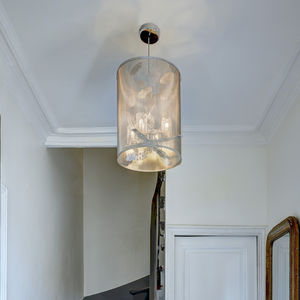 lampada a sospensione / moderna / in acciaio inossidabile / da interno