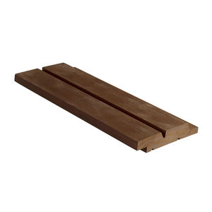 rivestimento di facciata a doghe / in legno modificato / liscio / con scanalature